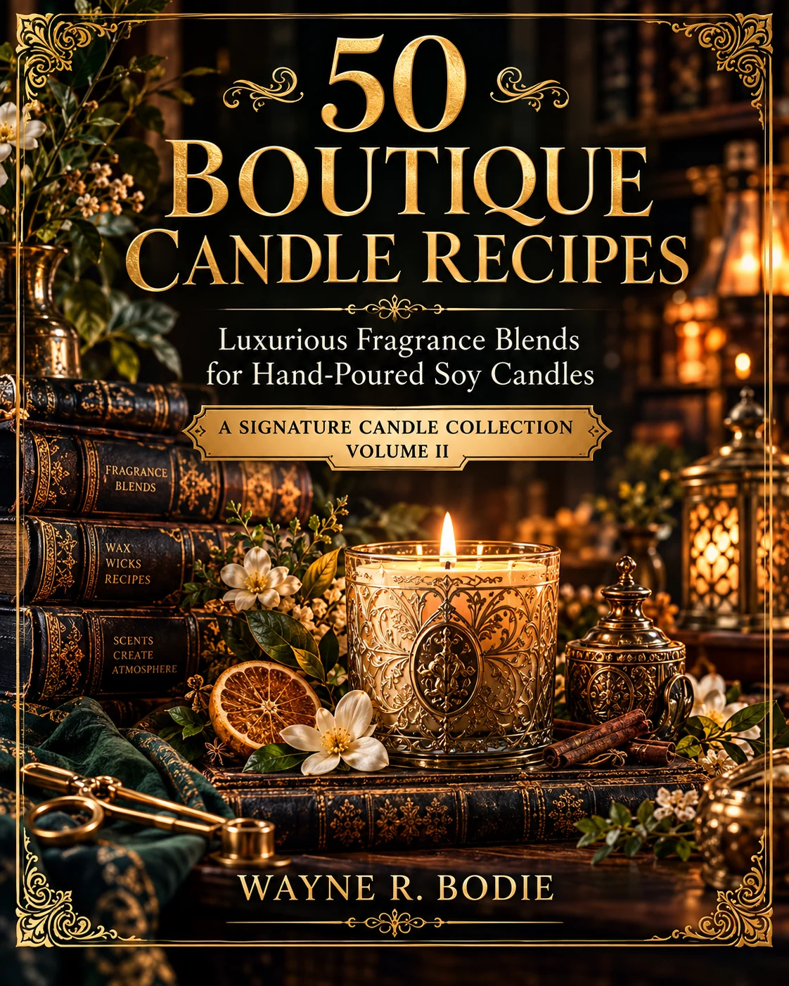 50 Boutique Candle Recipes by Wayne R. Bodie