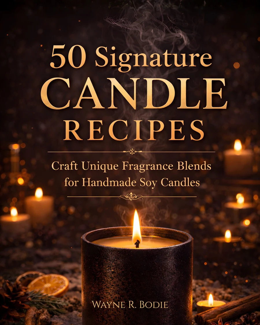 50 Signature Candle Recipes by Wayne R. Bodie book cover