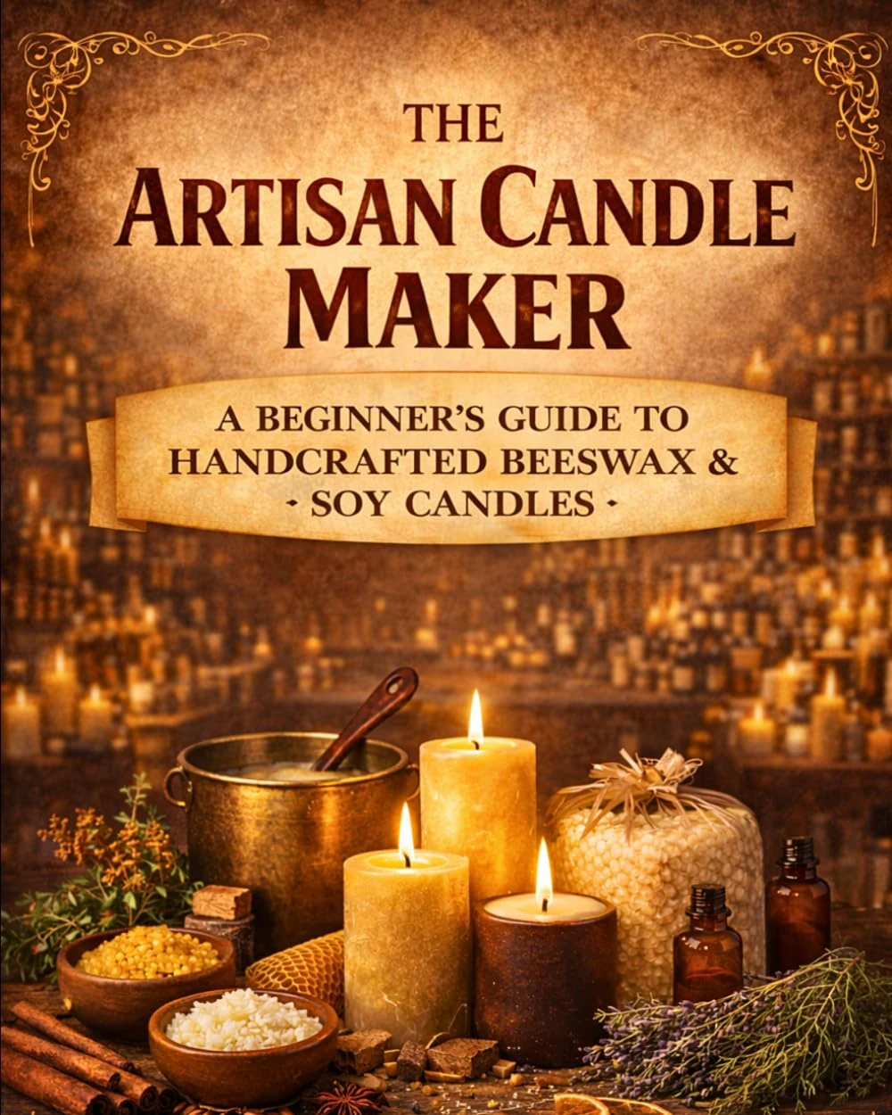 The Artisan Candle Maker by Wayne R. Bodie book cover