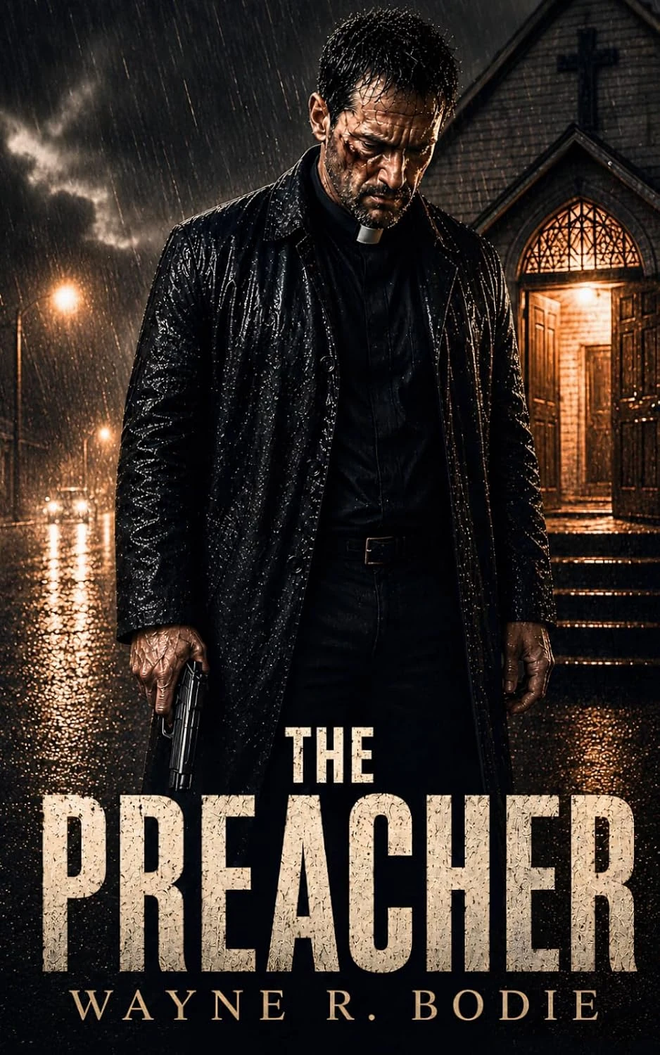 The Preacher: A Silas Creed Thriller by Wayne R. Bodie book cover